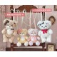 Muou Doll Mido Bear Bags(Reservation/4 Colours/Full Payment Without Shipping)